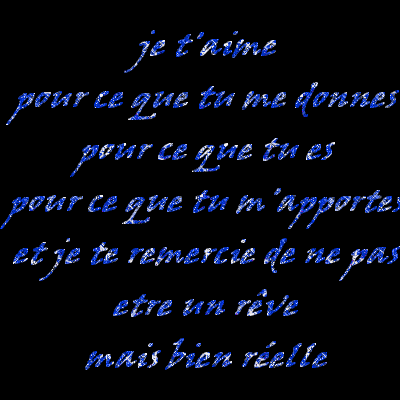  mieux que rever, être aimé....